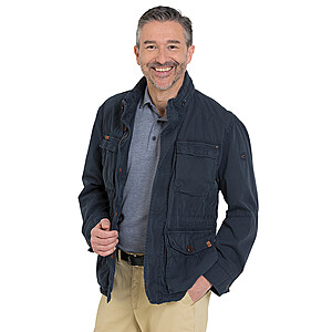 Camel active | Field-Jacket aus Baumwolle | Farbe blau