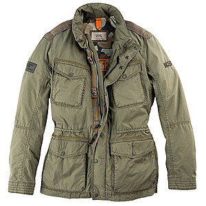 Camel active | Field-Jacket aus Baumwolle | Farbe grn