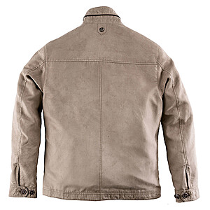 Gate One | Leicht-Blouson aus Mikro-Velour | Sand