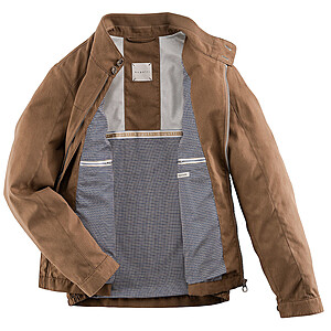 Bugatti | Mikrovelour-Blouson | Premium Suede | Cognac