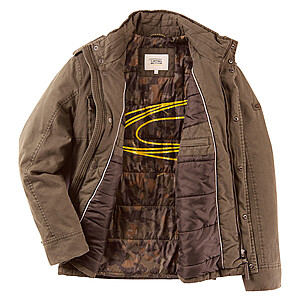 Camel active | Field-Jacket | Winter-Baumwolle | Schlamm