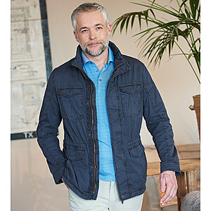 Redpoint | Field-Jacket aus Baumwolle | Blau