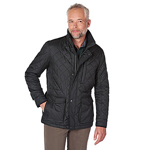 S4 | Stepp-Jacke | British-Style | Schwarz