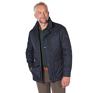 S4 | Stepp-Jacke | British-Style | Dunkelblau