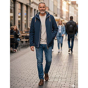 brigg | Outdoor-Jacke | Wasserdicht + Atmungsaktiv | Farbe Navy