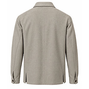 Gebr.Weis | Hemdjacke mit aufgesetzten Taschen | Sand
