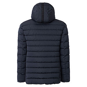 CasaModa | Stepp-Jacke mit Kapuze | Blau