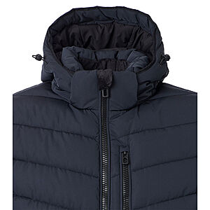 CasaModa | Stepp-Jacke mit Kapuze | Blau