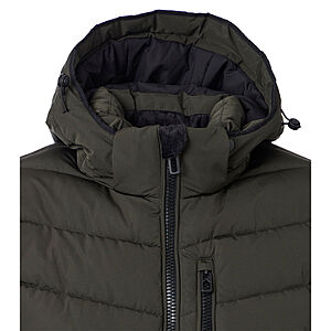 CasaModa | Stepp-Jacke mit Kapuze | Oliv