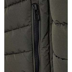 CasaModa | Stepp-Jacke mit Kapuze | Oliv