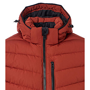 CasaModa | Stepp-Jacke mit Kapuze | Rot