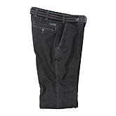 Jeans mit bequemen seitlichen Schubtaschen | Farbe black denim