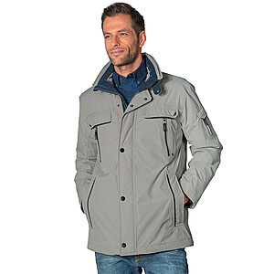 Jupiter | Winterjacke mit ThermoReflect | Farbe taupe