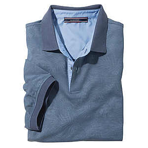 Navigazione | Modernes Polohemd | Farbe blau