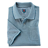 Kimmich | Polo Shirt | Elastische Baumwolle | Pflegeleicht | Blue