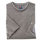 Kimmich | T-Shirt mit Rundhals | Elastische Baumwolle | Hautsympathisch und pflegeleicht | Schwarz