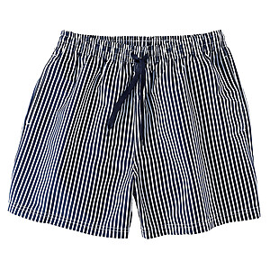 Kitaro | Bermuda Shorts | Blau Wei gestreift