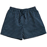  Bermuda Shorts | Blau gemustert