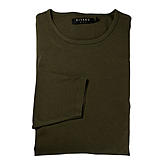 Kitaro | Langarm T-Shirt | Reine Baumwolle | Farbe oliv
