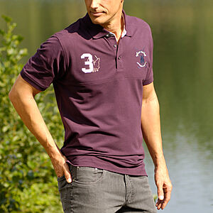 Kitaro | Polo-Club | Baumwolle | Pflaume