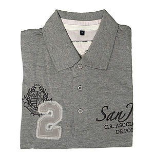 Kitaro | Polo-Sport | Baumwolle | Grau