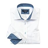Casa Moda | Baumwoll Hemd bügelfrei | Kent Kragen | Farbe weiß