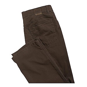 Club of Comfort | Edle 5-pocket Baumwoll-Hose Pima Cotton | Braun