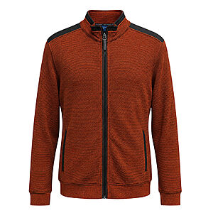 Navigazione | Sweat-Jacke | Pflegeleichte Baumwoll-Mischung | Terra