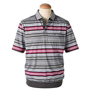 Navigazione | bgelfreies Polohemd mit Bund | Farbe beere
