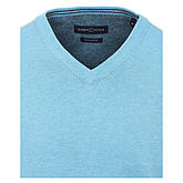   Casa Moda | Baumwoll-Pullover | V-Ausschnitt | Pima Cotton | Farbe hellblau
