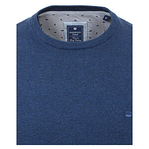 Redmond | Pullover Baumwolle | Rundhals | Royal