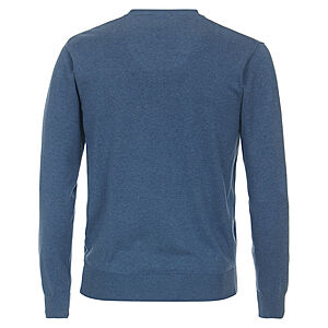 Redmond | Pullover Baumwolle | V-Ausschnitt | Jeans