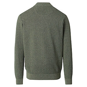 CasaModa | Strickjacke | Baumwolle Strukturstrick | Gr�n