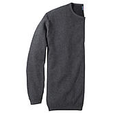 Männer-Pullover mit Wabenstruktur | Farbe anthrazit
