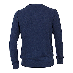 Casa Moda | Pullover mit V-Ausschnitt | Pima-Cotton | Royal