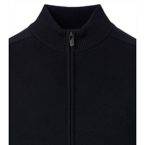 Casa Moda | Strickjacke Pima-Cotton | Schwarz