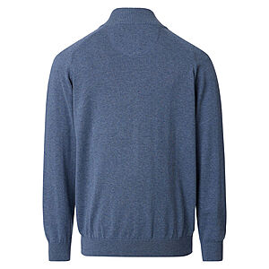 Casa Moda | Strickjacke Pima-Cotton | Royalblau