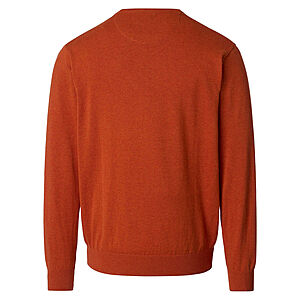 Redmond | Baumwoll-Pullover | Rundhals | Mandarin