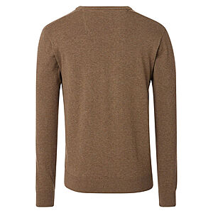 Redmond | Baumwoll-Pullover | Rundhals | Beige