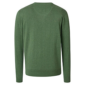 Redmond | Baumwoll-Pullover | Rundhals | Gras