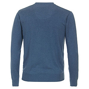 Redmond | Baumwoll-Pullover | V-Ausschnitt | Jeans