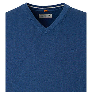 Redmond | Pullunder | Baumwolle | V-Ausschnitt | Royal