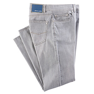 Pierre Cardin | 5-Pocket-Jeans | Form Lyon | Clima Control Premium Denim | grey used