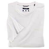 Pierre Cardin | T-Shirt Rundhals | elastische Baumwolle | Future Flex | Weiss