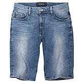 Pionier sportive | Jeans-Bermuda | 5-pocket-Style | Farbe bleach