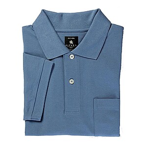 Kitaro | Polo Pique | Farbe jeans