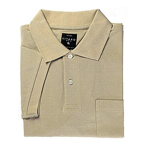 Kitaro | Polo Pique | Farbe sand