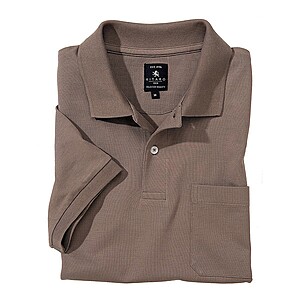 Kitaro | Polo Pique | Farbe schlamm