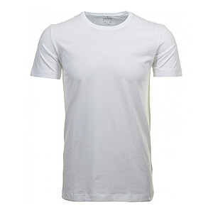 Ragman | T-Shirt Doppelpack, Baumwolle | Rundhals | Body-Fit | Weiss