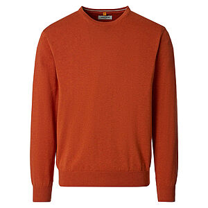 Redmond | Baumwoll-Pullover | Rundhals | Mandarin